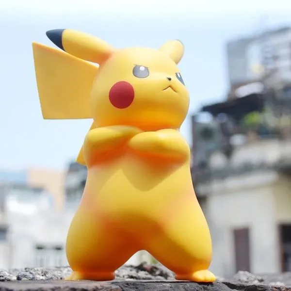 와이디 포켓몬스터 엄격 근엄 진지 피카츄 피규어 12x9x18 Cm 단품