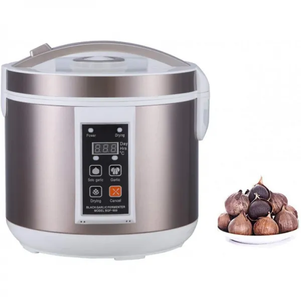 INTBUYING 6L 흑마늘 발효기 완전자동 지능형 제어 흑마늘 제조기 다발성 마늘 DIY Cooker 마늘 발효기 냄비: 주방 & 다이, 단일옵션