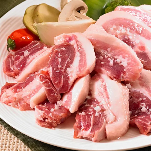 [미스터정육점]제주흑돼지 정점 뒷다리살(구이/보쌈/찌개/불고기/다짐) 500g x 4팩 2kg, 제주흑돼지 뒷다리살 다짐용 500g x 4