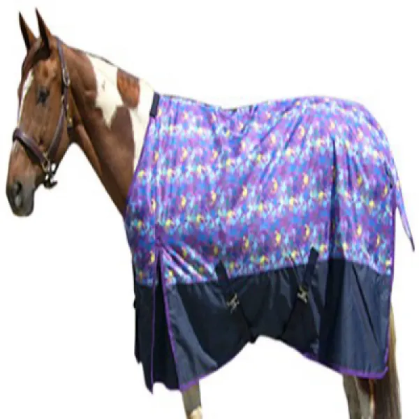 Intrepid International Free Runner Mid Weight Turnout Blanket 80-Inch 인트 레 피드 인터내셔널 프리 러너 미드 웨이트 분파, 1