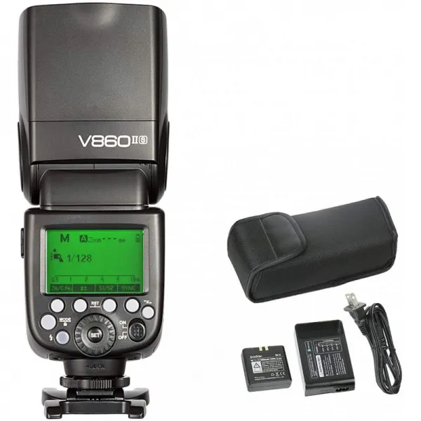 소니 DSLR 카메라 용 Godox V860II-S 선구적인 카메라 플래시 스피드 라이트 플래시, 단일옵션