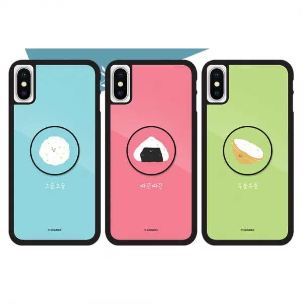 Lg Q7 2018/맛식도락 톡 알룸 / 커플케이스 개성있는