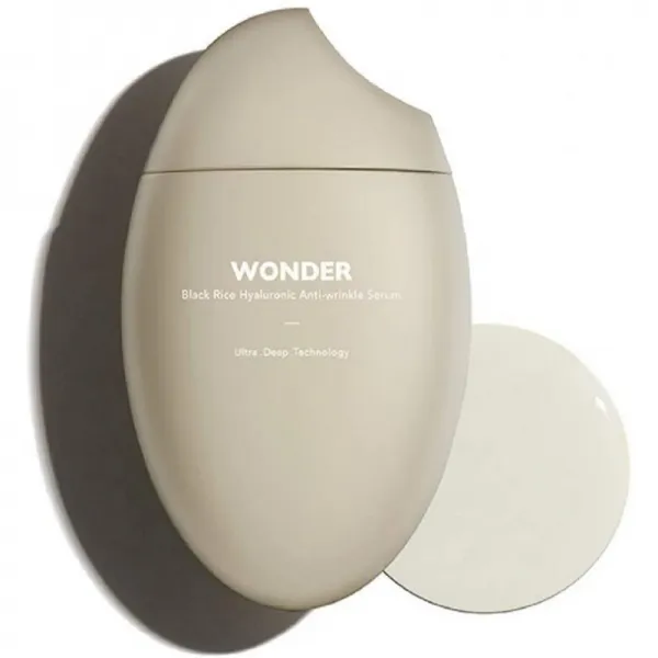 하루 하루 WONDER 블랙 라이스 히알루로 닉 안티 링클 세럼 1.6 fl oz (50 ml) 링클 케어 라이스 추출물, 1