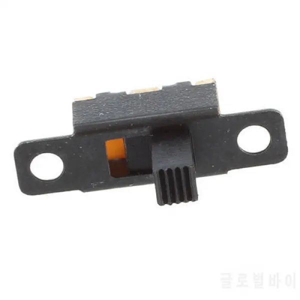 20pcs 5v 0.3 작은 Diy 힘 전자 프로젝트를위한 소형 크기 검정 Spdt 활주 ? 상세내용참조