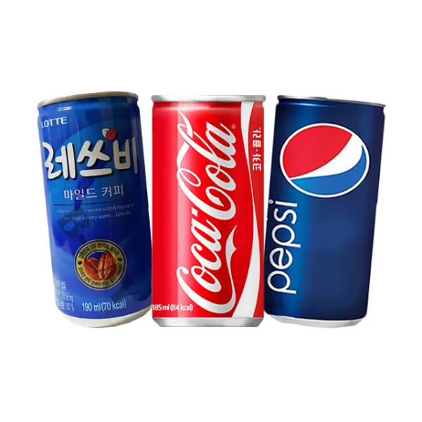 코카콜라 190ml30캔+펩시콜라190ml30캔+레쓰비150ml30캔, 90개, 190ml