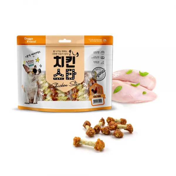 씹어먹는 한입간식 여의봉져키 댕댕이용 5개 포상 경계심완화