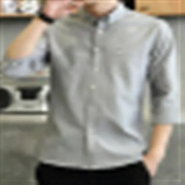 남산 2019 봄가을반팔 남방 2019 봄가을반팔 남산 7 부 남방 빈티지한 순색 남캐주얼 남캐주얼 트렌드 재킷에 와이셔츠 17011#, 단일상품