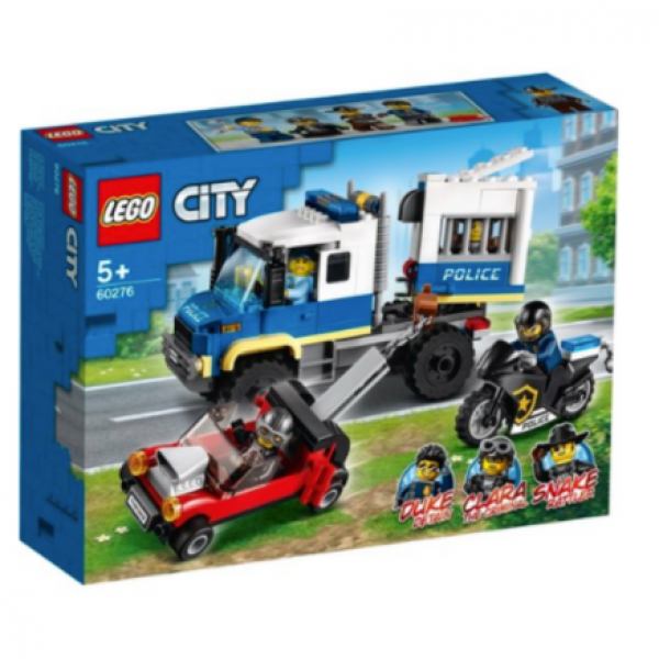 레고 시티 60276 경찰 죄수 호송차, 혼합색상