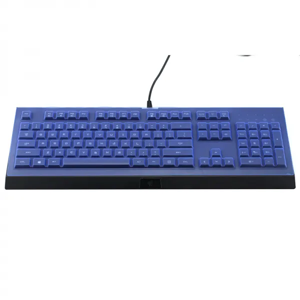 Tiger1986 뇌사 RAZER 사노거미 CYNOSA 환채판 크로스 파이어다 V2RG B 전문판 PRO 우림 쇠거미, 1, 터콰이즈블루