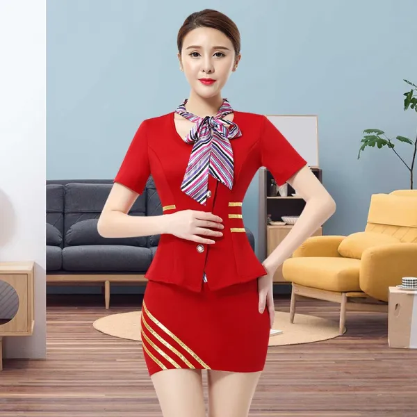 족구점 족욕 치료기사 작업복 학생복 면회소 샤워 스파 사우나 마사지 직녀, XL 레드