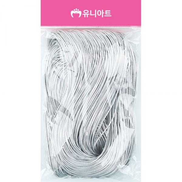 36000 늘어나는금은줄 은색 교육 미술 공작 금줄 공작세트 은줄 만들기재료 끈재료 blej
