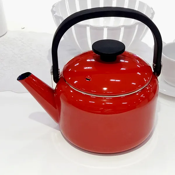 FUJI HORO 하코야 법랑 케틀 2.0L 주전자, HAK-2.0K레드, 2L