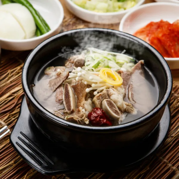 정성으로 우려낸 외할머니 갈비탕 / 돌돌이 당면 무료, {