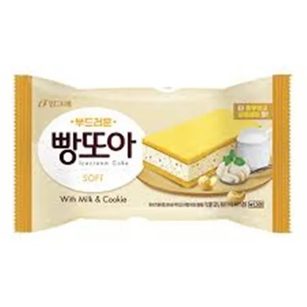 빙그레 부드러운빵또아 아이스크림 5개, 국화빵