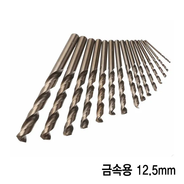 와이지알씨 각종 드릴비트 드릴날 콘크리트기리 철기리 드릴 목공 모음, 금속용 12.5mm