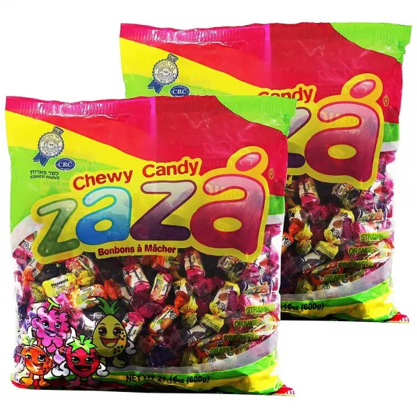 Zaza Candy 자자 대량 사탕 다채로운 풍미 풍부 과일개별 포장 코셔 달콤 캔디 할로윈 액땜보고 BH 사진 체이스 펀 파티 발렌타인 크리스마스 버라이어티팩, 선택, 상세설명참조