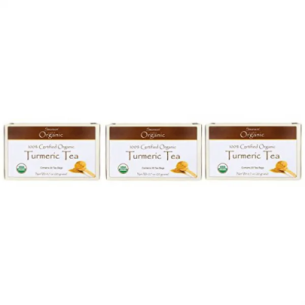 Swanson Turmeric Tea 20 Bag(S) 3 Pack Swanson 심황 20 봉지 (S) 3 팩, 1
