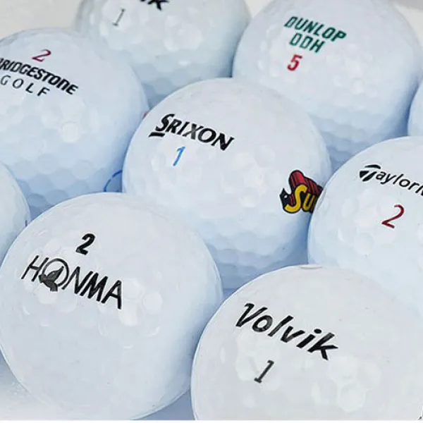유명 혼합브랜드 컬러볼 레드 옐로우 흰볼 골프공 로스트볼 A+ A A-