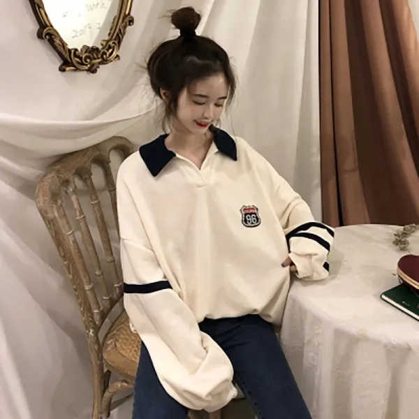 Dec.28 137번 루즈한 아우터 bf 원숙풍 오버히트 노련미 고풍 후드 여성복 패션 인스Z