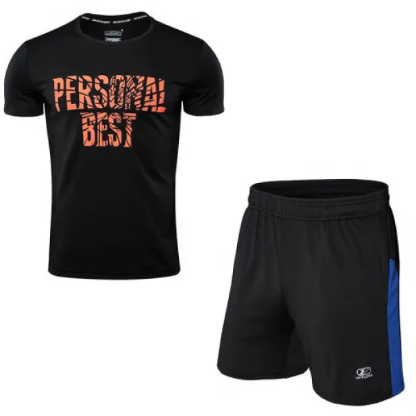 칸티 샤시즌스축구복 세트 남사속건투와 타이츠 육상마라송 러닝 슬리브스 배드민턴배구복 투피스 블랙슬랙스 블랙 블루 쇼트 팬츠 2xl 7573 