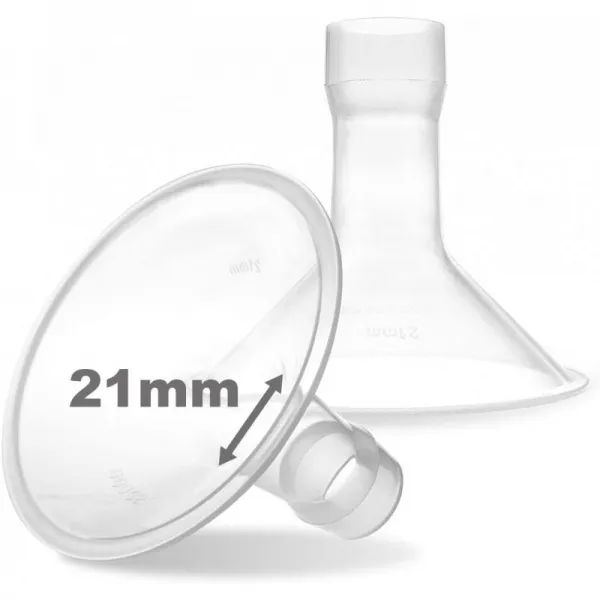 원래 Medela펌프 부품이 아닌 MedelaBreastpumps와 호환되는 결과적으로 GentleFit21mm발판., 단일옵션