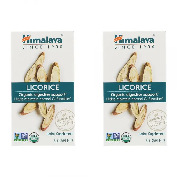 Himalaya 감초 위장병 보조제 60정 2개, 상세설명참조