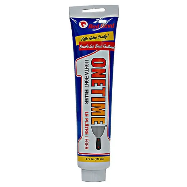 Reddevil onetime 다용도 메꿈이 170ml/초경량 퍼티/메꾸미/못자국 구멍 메꿀때/크랙 갈라진곳 메꿀때, 1개