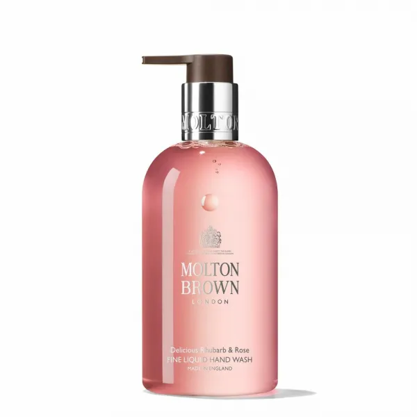 (영국직배) Molton Brown 몰튼브라운 루바브 장미 핸드워시 300ml Delicious Rhubarb and Rose Fine Liquid Hand Wash