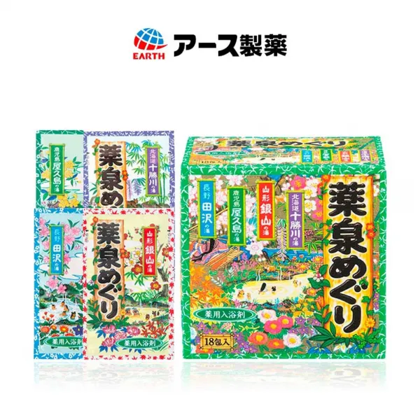 아스 약천순례 입욕제_약탕온천 4type 혼합구성