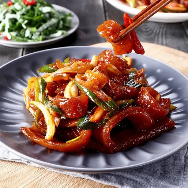 푸딩팩토리 매콤 돼지껍데기 300g X 3팩, 상세설명 참조