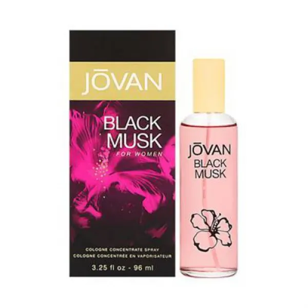 Jovan Black Musk by Coty for Women 3.25 oz Cologne Concentrate Spray
