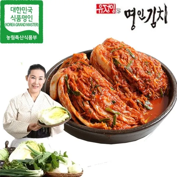 유정임 명인 프리미엄 포기김치10kg, 없음