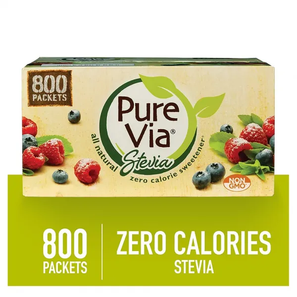 Pure Via 스테비아 천연감미료 800포 1set