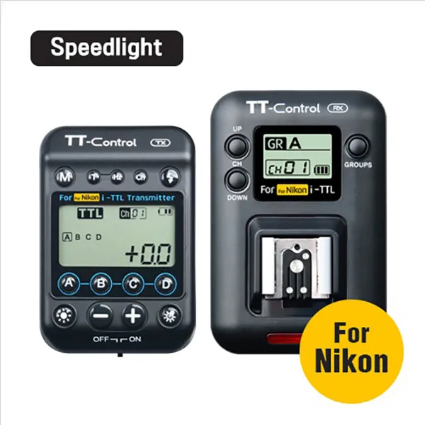 SMDV TT-Control 세트(Kit) 니콘용 TTL동조/광량조절, 단일상품