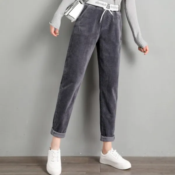 르미앙 여성 골덴 팬츠