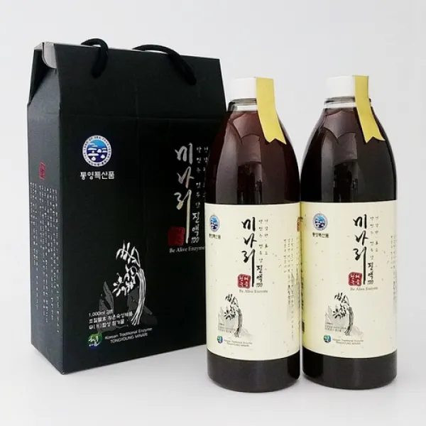 통영 미나리즙 미나리 진액 1000ml 2개 5년숙성 1개 1000mlx2개