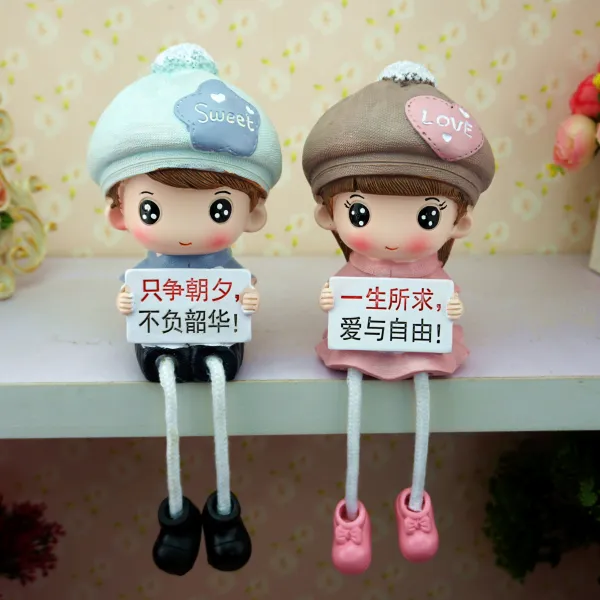 Mar.22 36번 거실 티비박스 술장 서재 침실 장식 캐릭터 발걸이 인형 선물실 인테리어 소품z 밤색 은 청춘 을 저 버 리 지 않 는 다.