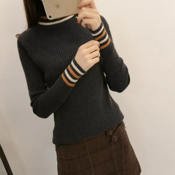 Ksw21228 겨울 두꺼운 야생 긴팔 스웨터 새로운