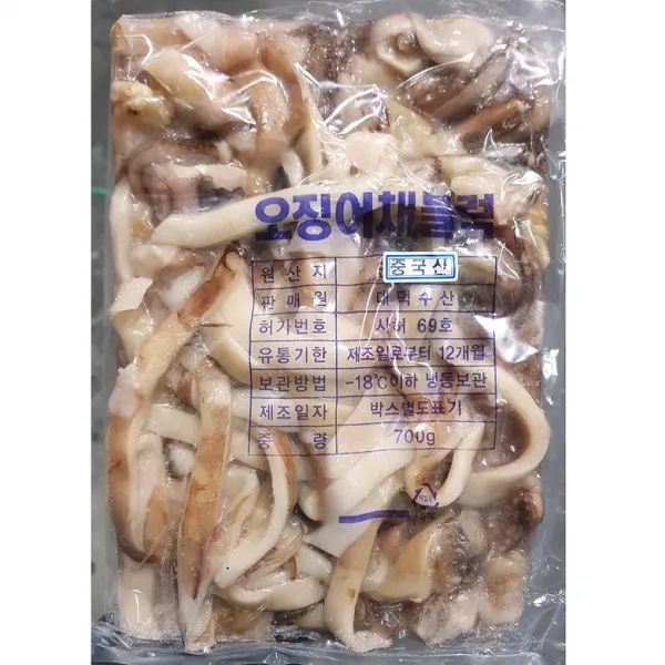 오징어채 블럭 700gX10/마른안주/서대/어포/피데기/소라, 오징어채 블럭 700gX10