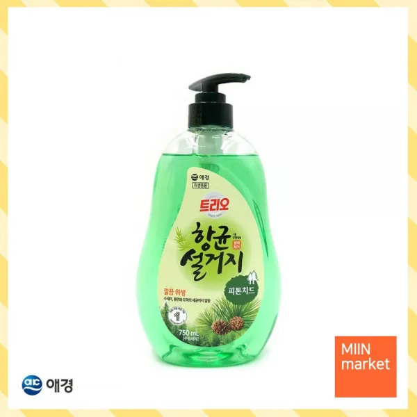 항균 위생 세제 750nl 설거지 식기 피톤치드 기름때, 단일상품