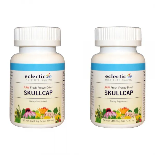 Eclectic Institute 스컬캡 350mg 90 비유전자조작정 2개, 상세설명참조