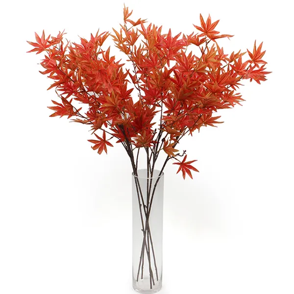 주식회사 위시 95cm 단풍나무 조화 단풍가지 인조나무 메이플 조화 단풍가지