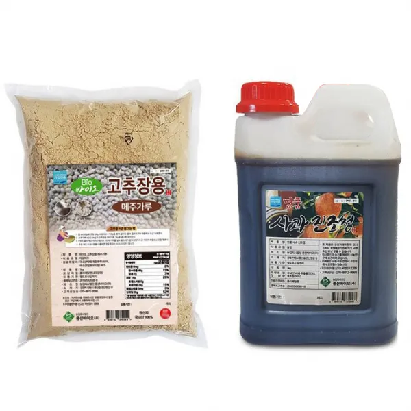 고추장용 메주가루 500g + 사과 조청 3kg, 1세트