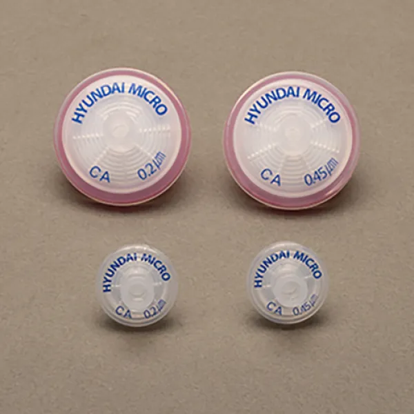현대마이크로 시린지필터 CA 13mm 비멸균 100ea 공경0.2um