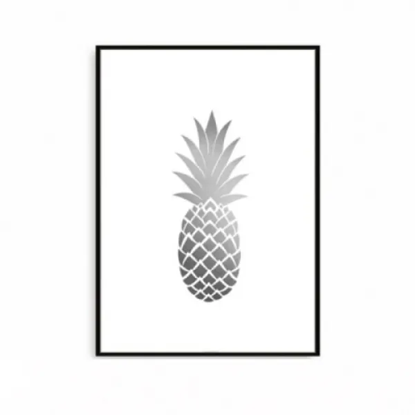 [텐바이텐] 북유럽 인테리어 액자 파인애플 과일 그림 포스터 PINE, 옵션선택