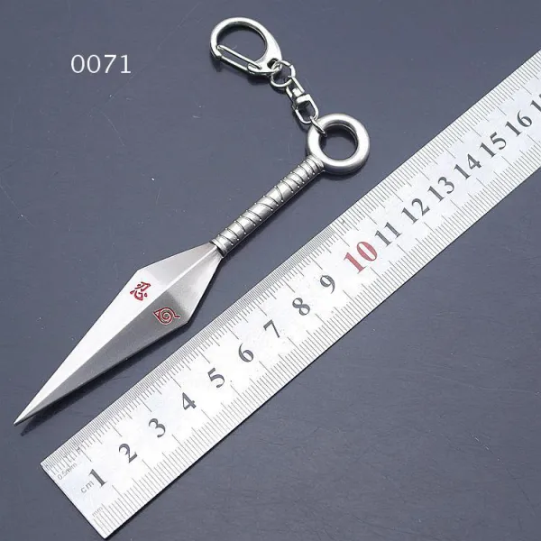 해외 나루토병기 비단용검나루토 닌자무기고무손검좌조초치검무기-28834, 03.13센티 실버 프리트위스트