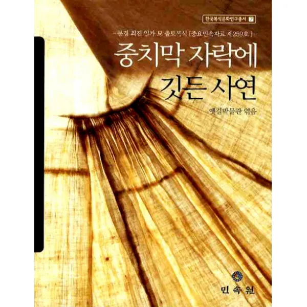 중치막 자락에 깃든 사연:문경 최진 일가 묘 출토복식, 민속원