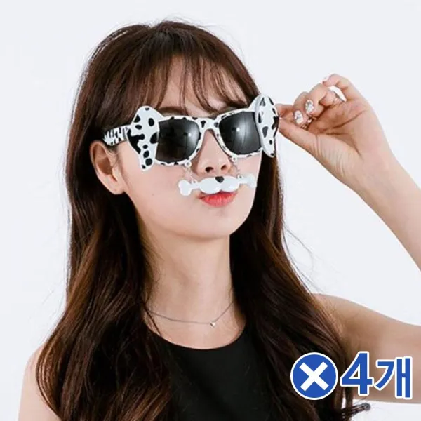 코스튬핼러윈안경달마시안문양감성소품 사each + 51986핫줍