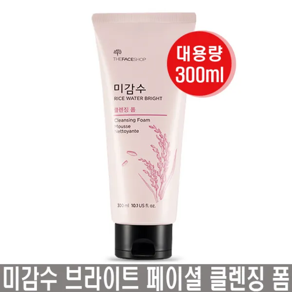 더페이스샵 미감수 브라이트 클렌징폼 300ml 대용량, 1개
