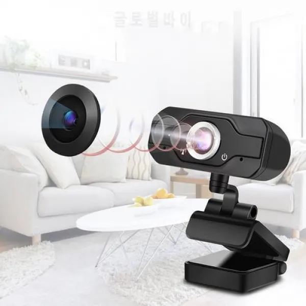 HD 웹캠 내장 듀얼 마이크 스마트 1080 마력 웹 카메라 USB 프로 스트림 카, 상세내용참조